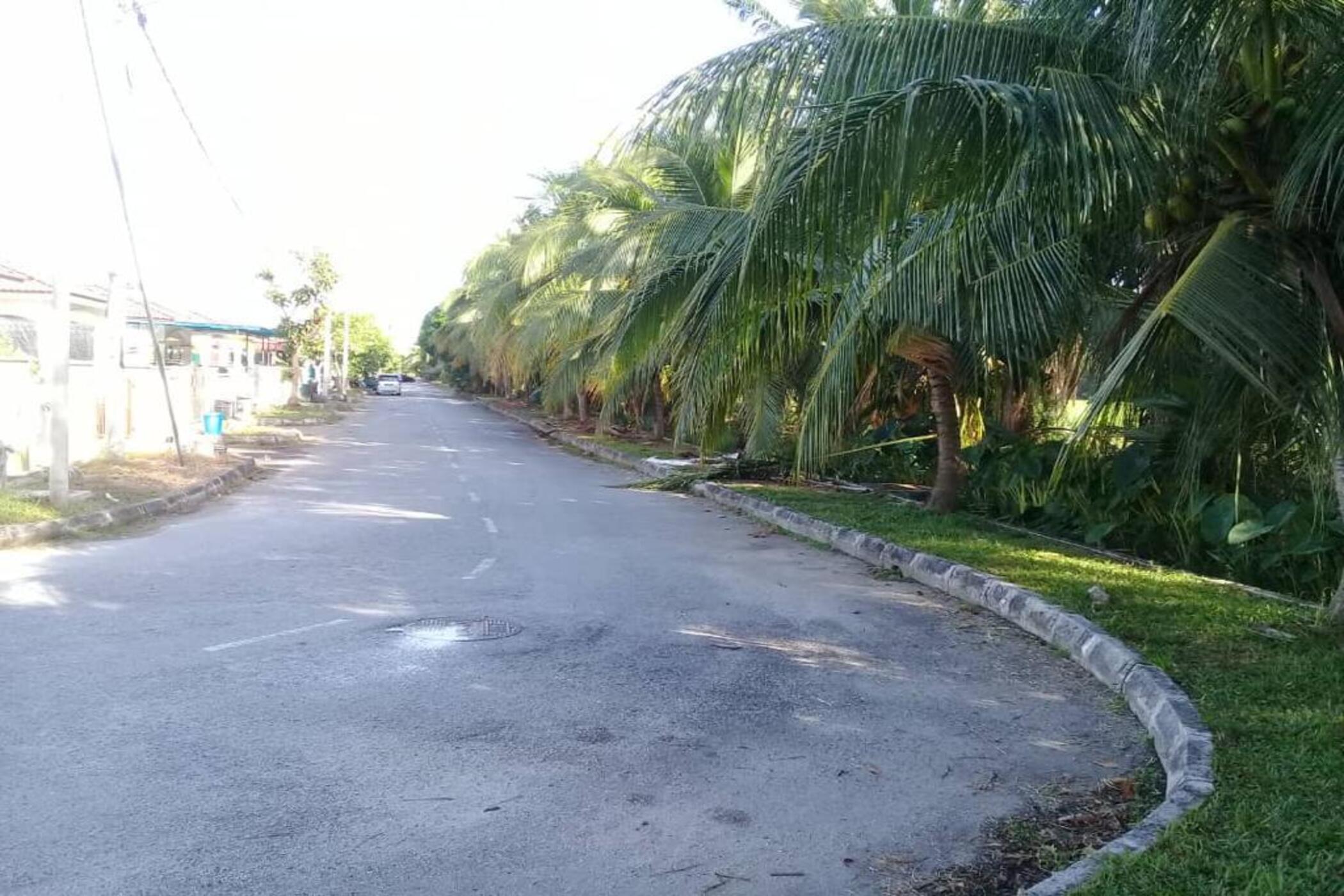 MENURAP SEMULA JALAN DI TAMAN KAMI _D_ 4